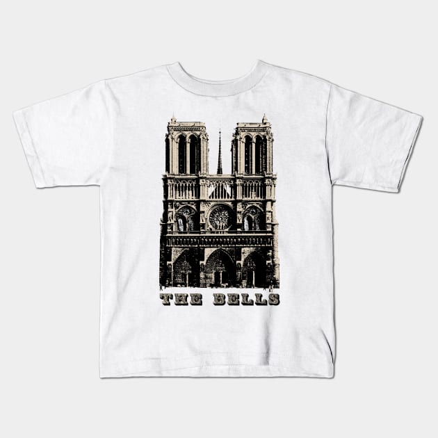 The Bells of Notre Dame Kids T-Shirt by Joepokes